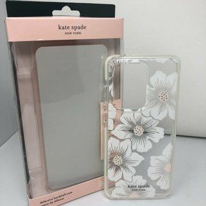 Kate Spade Hardshell Case for Samsung Galaxy S20 Ultra - Hollyhock Floral Clear
